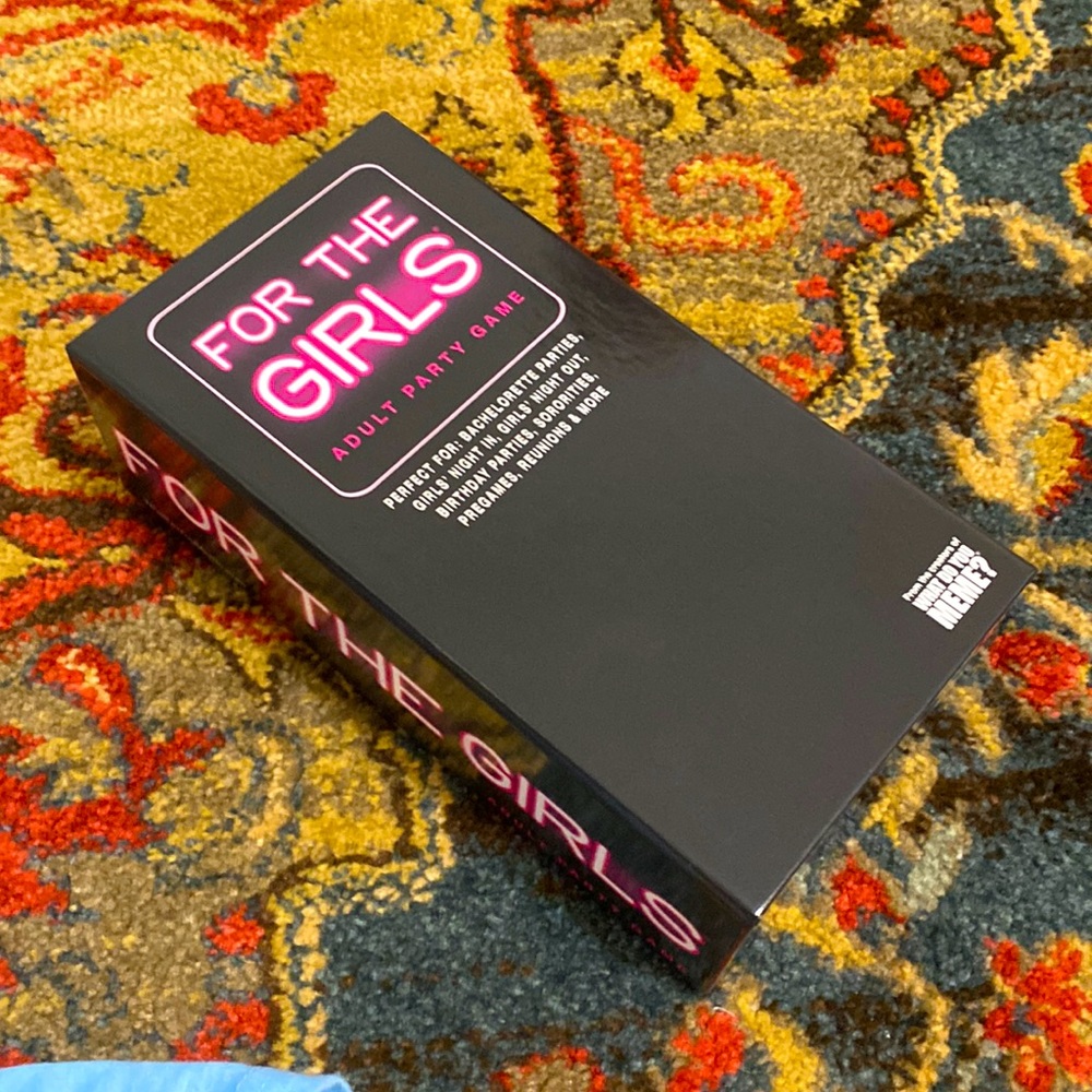 For the girls board game